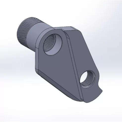 D748 derailleur hanger for Orbea Rallon R5 bikes (rear gear mech, dropout) 4