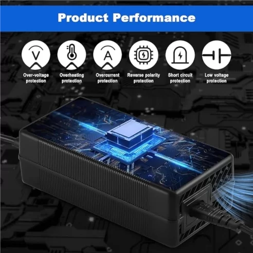 Charger for E-bike, scooter, balance scooters, 42V-3A