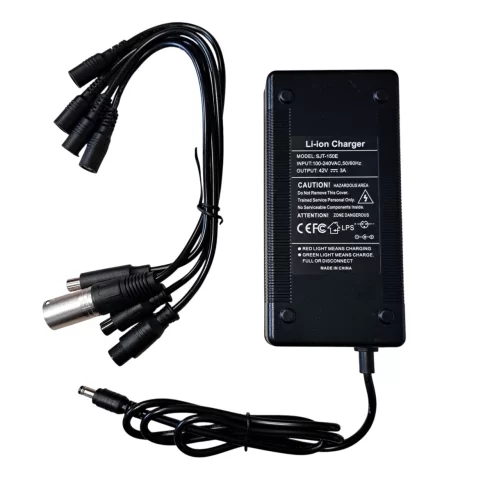 E-bike charger, 42V-3A