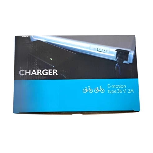 charger for Batavus, Koga, Raleigh E-bikes, 36V-2A with E-motion system