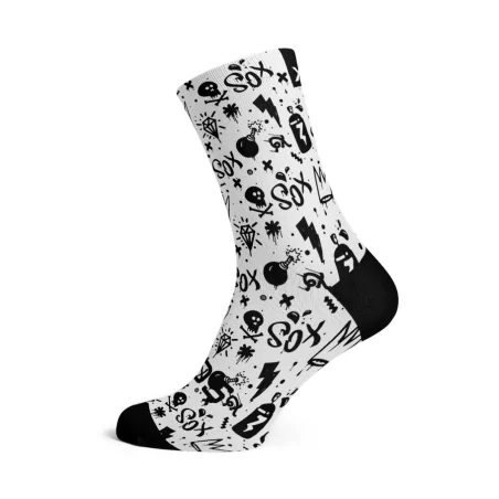 Doodle White socks Sox Footwear