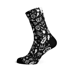 Doodle Black socks Sox footwear