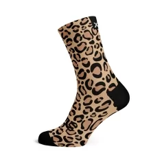 Golden Leopard socks