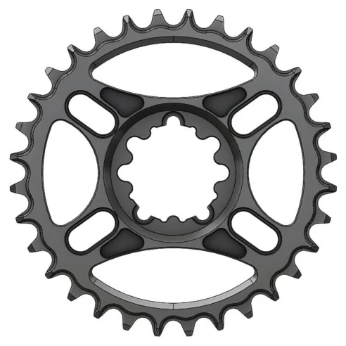 C14 Chainring Narrow Wide 34T for Sram direct mount. Offset 3 mm. SRAM Eagle. 3
