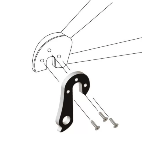 Iron Horse, Planet X, GT derailleur hanger | DROPOUT-1 instructions