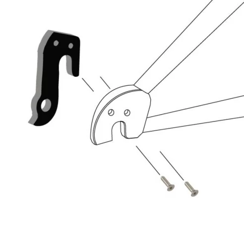 Gary Fisher derailleur hanger for Fisher Mtn | DROPOUT-4 Instructions