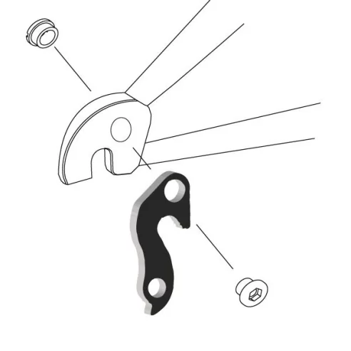 Specialized, Weyless, Focus, Wheeler derailleur hanger | DROPOUT-11 instructions