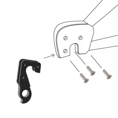 Novara, Tomac, Whyte derailleur hanger | DROPOUT-155 Instr.