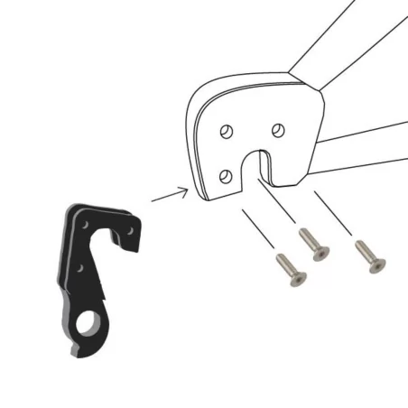 Novara, Tomac, Whyte derailleur hanger | DROPOUT-155 Instr.