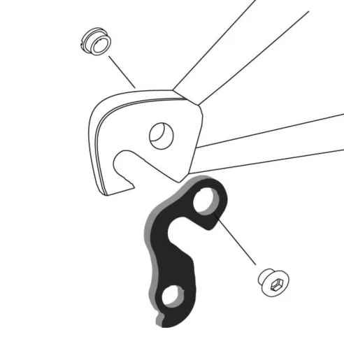 Novara, Fuji, Origin8 derailleur hanger | DROPOUT-161 Instr.