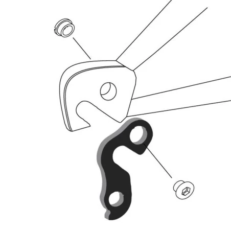 Novara, Fuji, Origin8 derailleur hanger | DROPOUT-161 Instr.