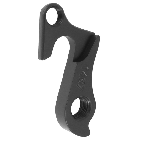 Moots D1467 Pilo Derailleur Hanger for disc road and 130mm spaced road caliper rim brake bikes