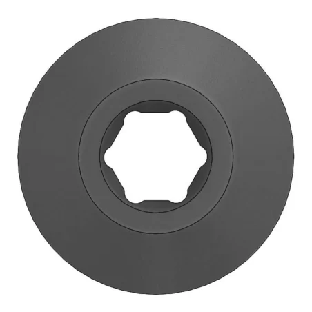 S25 lock nut for Haibike Vitus derailleur hanger D747. M15X1 thread