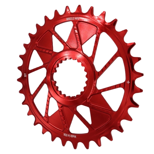 Wheels MFG CR-SH1215-32-1 32T Direct Mount Chainring for Shimano Cranks 1.5mm Inboard for HyperGlide+ Chain