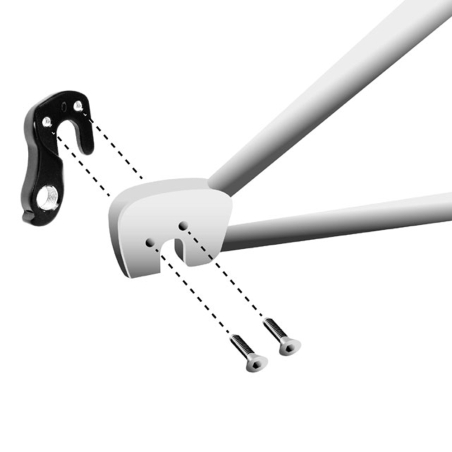 Centurion 17031747 Derailleur Hanger for City Speed Gigadrive Hyperdrive Crossfire Speed drive Cycle Cross, Merida GH-327 Marwi