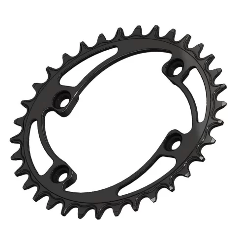 C25 Chainring Elliptic Narrow Wide 34T for Shimano 96BCD Asymmetric. 2