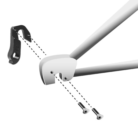 GH-333 Marwi Derailleur Hanger for Haibike, Winora