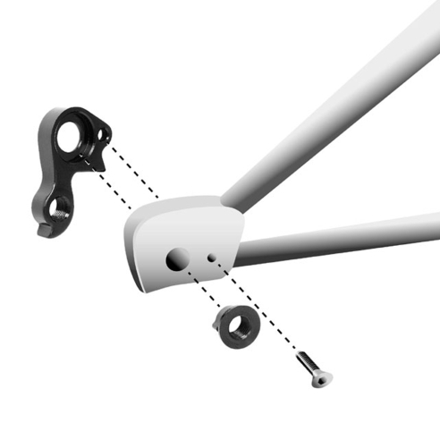 GH-334 Marwi Derailleur Hanger for Bulls Sonic EVO AM4 AM2 Carbon