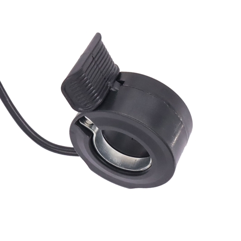 Thumb throttle lever allows effortless acceleration for electric scooter. X001VDI1QP