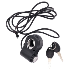 2-Pin E-bike Ignition Switch with Keys for Handlebar...