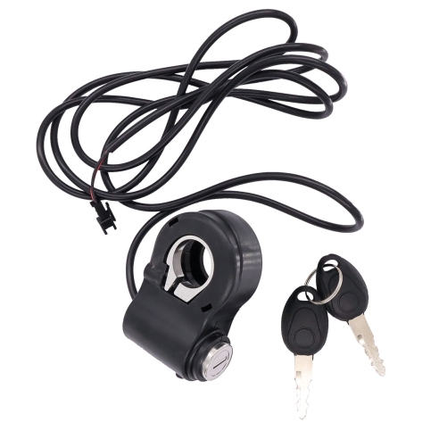 2-Pin E-bike Ignition Switch with Keys for...