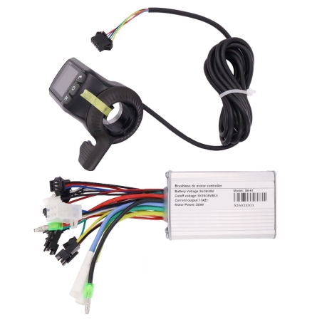 Kunray 24V-48V 350W E-bike Motor Brushless Controller Kit with GZ3 LCD Display X0023TGKTJ