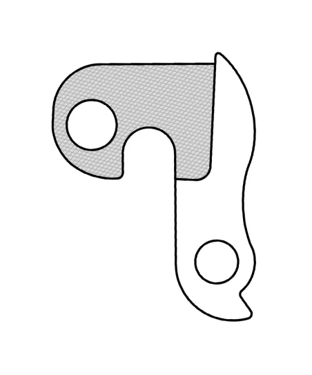 Marwi UNION GH-003 derailleur hanger front drawings