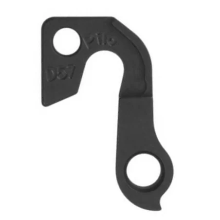 D57 derailleur hanger for GT, KHS BLACK bikes (rear gear mech, dropout)