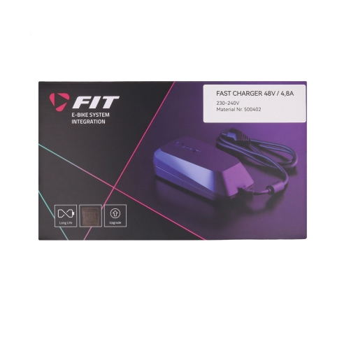 e-bike Fit 500402 Fast Charger 48V 4,8A for FIT 2.0 systems