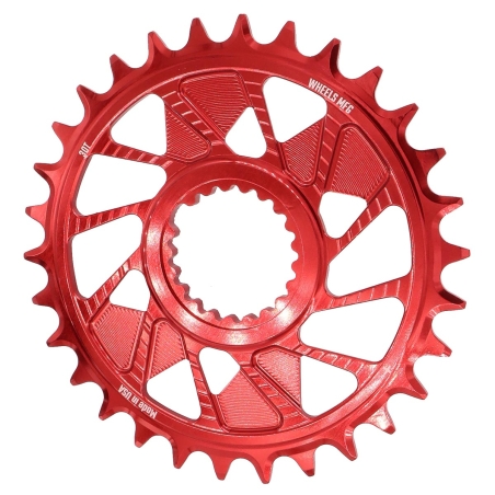 Wheels MFG 30T Direct Mount Chainring for Shimano Cranks, Hyperglide+ Compatible | CR-SH12+15-30-1