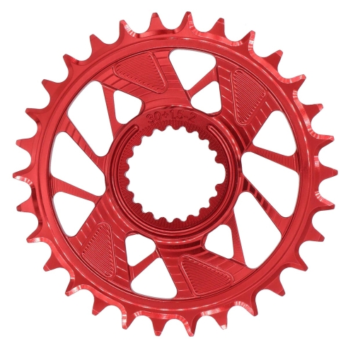 Direct Mount 30T Chainring for Shimano Cranks, Hyperglide+ Compatible | CR-SH12+15-30-1 Wheels MFG
