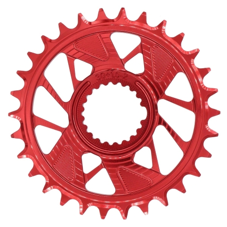 Direct Mount 30T Chainring for Shimano Cranks, Hyperglide+ Compatible | CR-SH12+15-30-1 Wheels MFG
