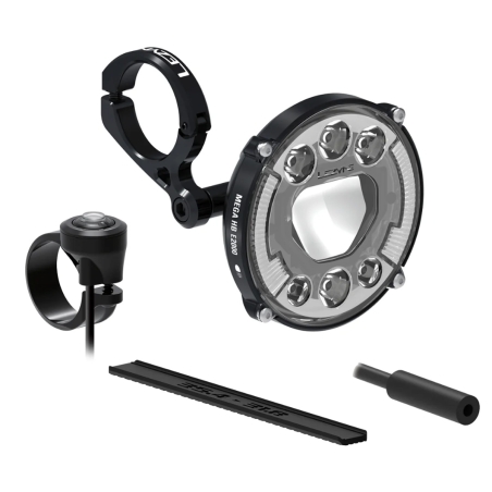 Lezyne Front E-bike LED Light Mega HB StVZO E2000 | 1-LED-EMGHB-V138G