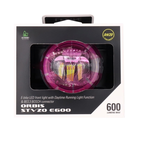 Lezyne Orbis StVZO E600 Front E-bike LED Light | 1-LED-EOBSST-V138G