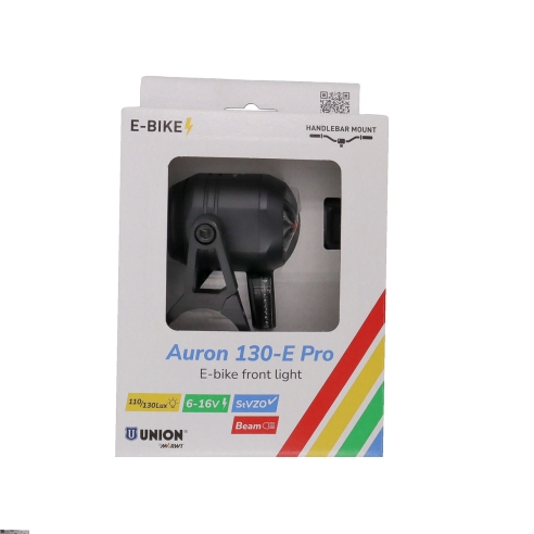 E-bike Front Light Marwi AURON 130-E PRO