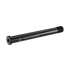 Front Thru Axle 15 mm x 135 Length x 1.5 mm Thread Pitch - Flat Washer - Wheels mfg FTA-15-135-1.5
