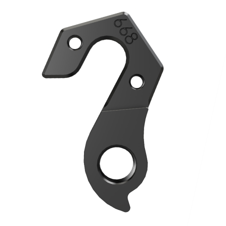 Wheels mfg DROPOUT-668 Derailleur Hanger for Diamondback, Raleigh, ROSE & Poison