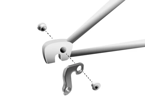 Marwi UNION GH-012 derailleur hanger assembly drawings