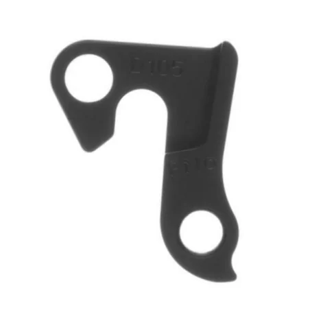 D105 derailleur hanger for Azonic, Claud Butler, Diamondback, Falcon, Focus, Haro, Ironhorse, KHS (PN 73-079-170), Kona, Merida, Mongoose, Motobecane, Optima, Schwinn, Sette, Shogun, Voodoo bikes 2008 2007 2006 2005 2004 2003 2002 2001 2000