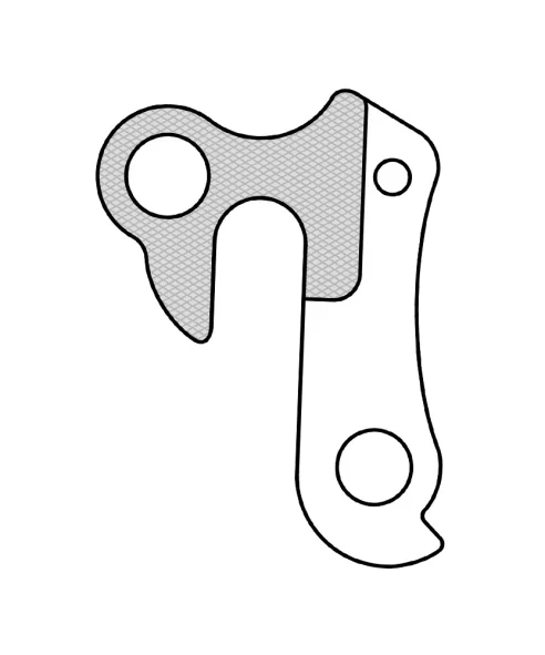 Marwi UNION GH-021 derailleur hanger front drawings