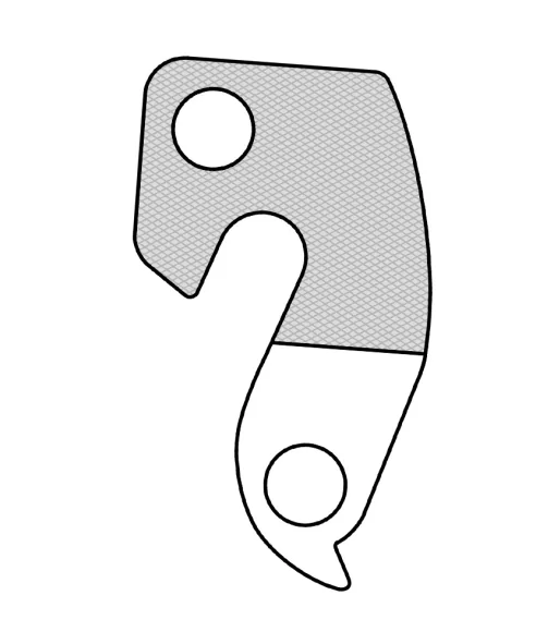 Marwi UNION GH-023 derailleur hanger front drawings