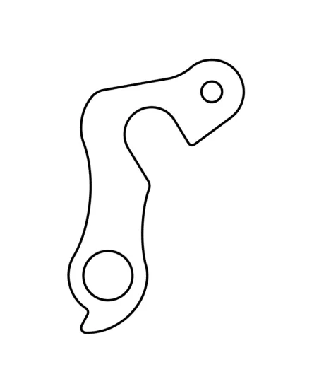 Marwi UNION GH-026 derailleur hanger rear drawings