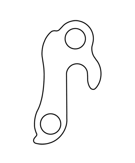 Marwi UNION GH-036 derailleur hanger rear drawings