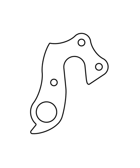 Marwi UNION GH-057 derailleur hanger rear drawings