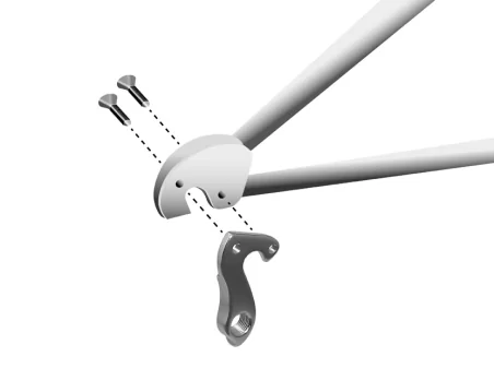 Marwi UNION GH-058 derailleur hanger assembly drawings