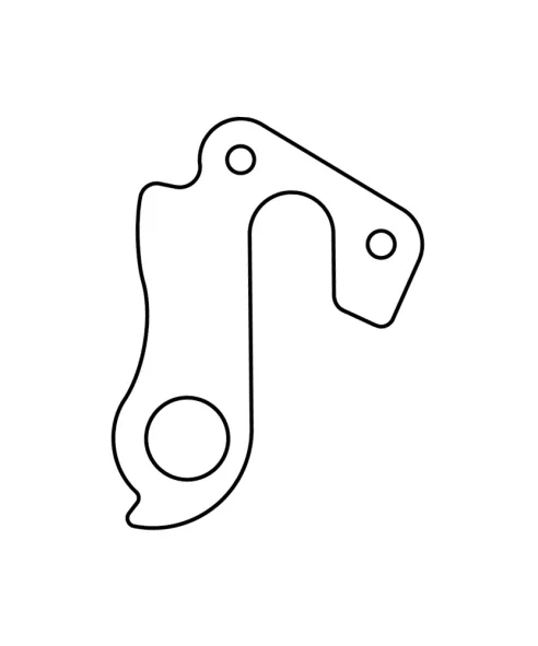 Marwi UNION GH-059 derailleur hanger rear drawings