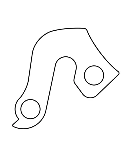 Marwi UNION GH-061 derailleur hanger rear drawings