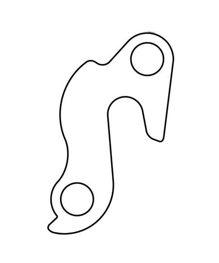 Marwi UNION GH-068 derailleur hanger rear drawings
