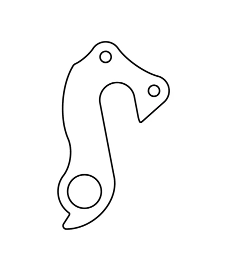 Marwi UNION GH-072 derailleur hanger rear drawings