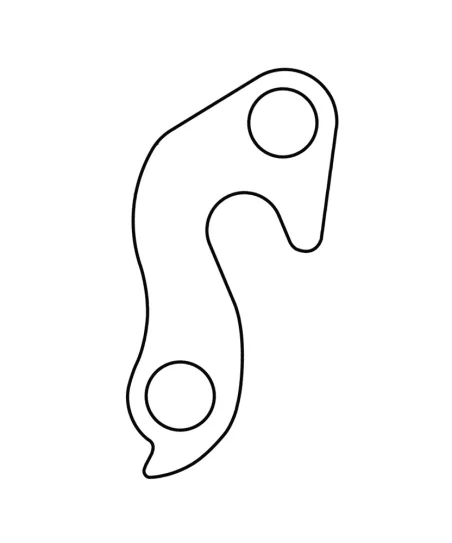 Marwi UNION GH-083 derailleur hanger rear drawings